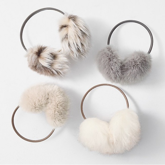 Restoration Hardware (RH) Teen Fuzzy Ear Muffs - Picture 4 of 4